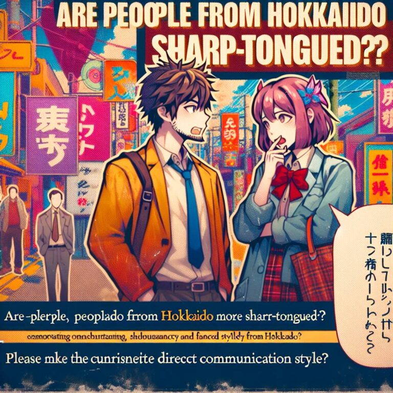 Are People from Hokkaido More Sharp-Tongued? Exploring Hokkaido’s Direct Communication Style