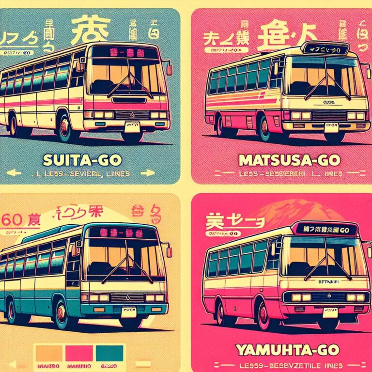 Best Japanese Buses: Suita-go, Matsusaka-go, Mitsubishi-go, Yamashita-go, or Skyline-go? A Fun Comparison Guide This title is optimized for Google Search by including the key search terms (Suita-go