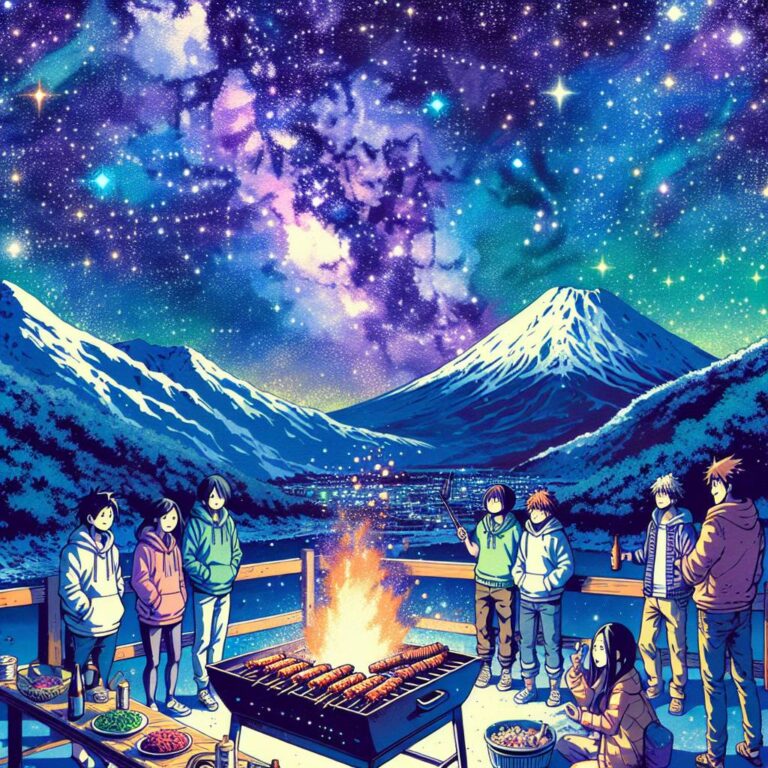 How to Plan a Perfect Two-Day Trip with Friends: Stars, Snow, and BBQ in Yamanashi