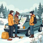 Essential Tips for a Safe Winter Drive from Hamamatsu to Nagano