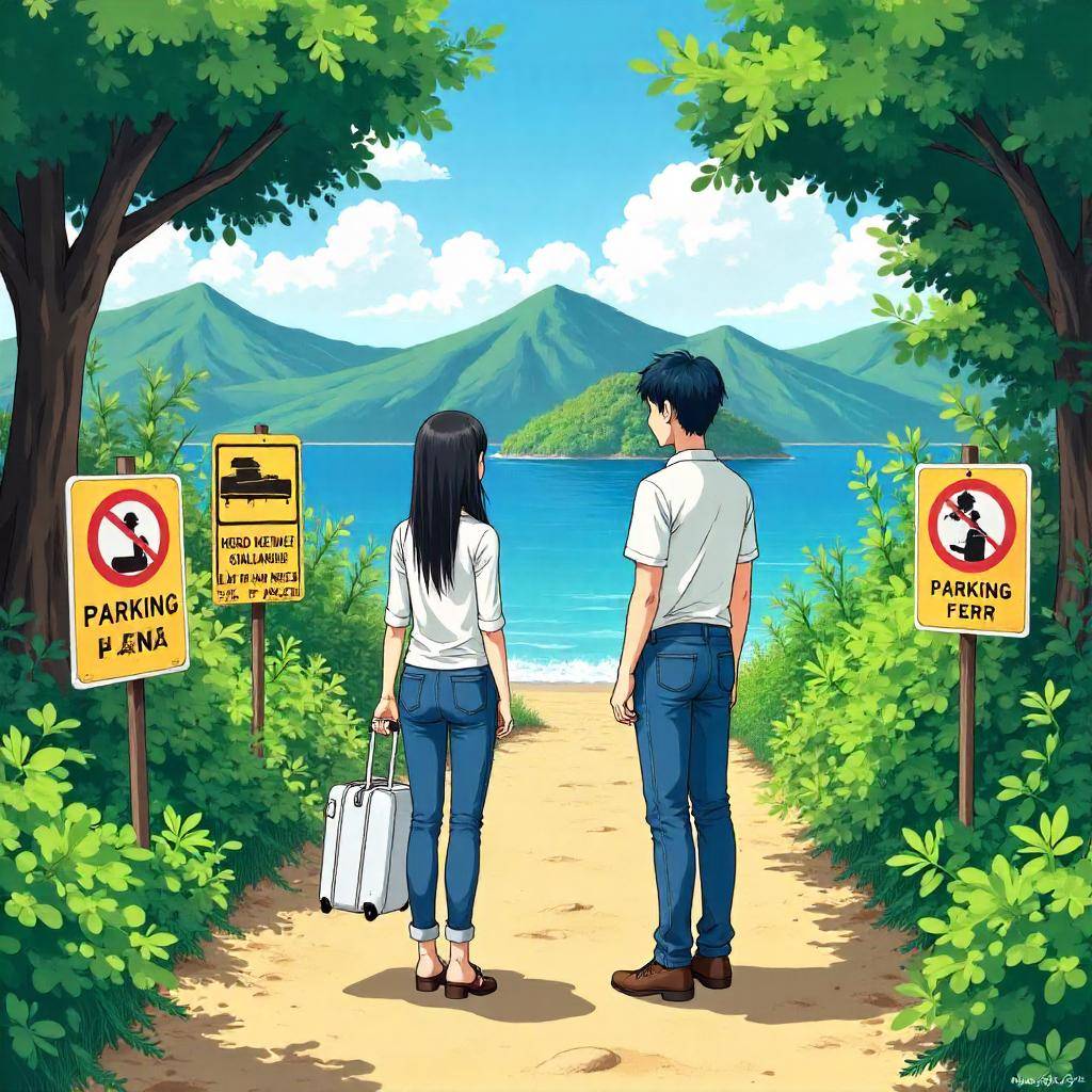 How to Travel to Ie Island by Car: Parking Tips and Ferry Details