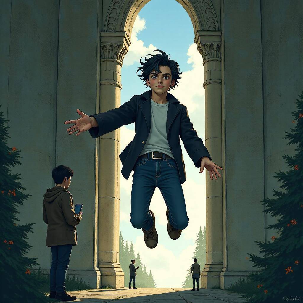 Imagining Zenitsu's Epic Fall into Mugen Castle: A Blend of Humor and Heroism in Demon Slayer