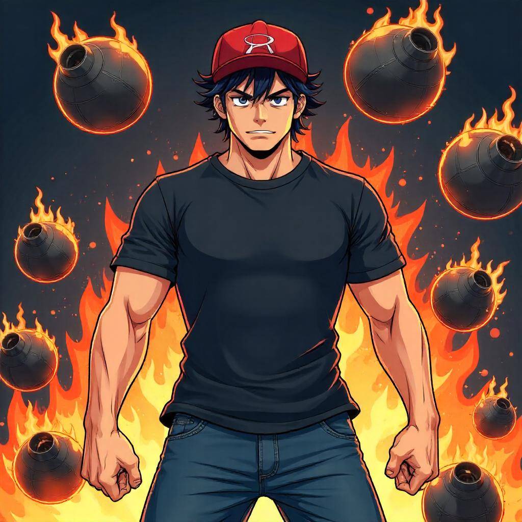 Identify the Lupin Anime Movie with the Male Antagonist Shouting Fire and Throwing Bombs
