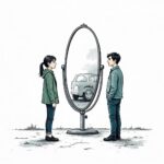 Legal Insights on Accidents and Liability Ratios When Curved Mirrors Are Hard to See