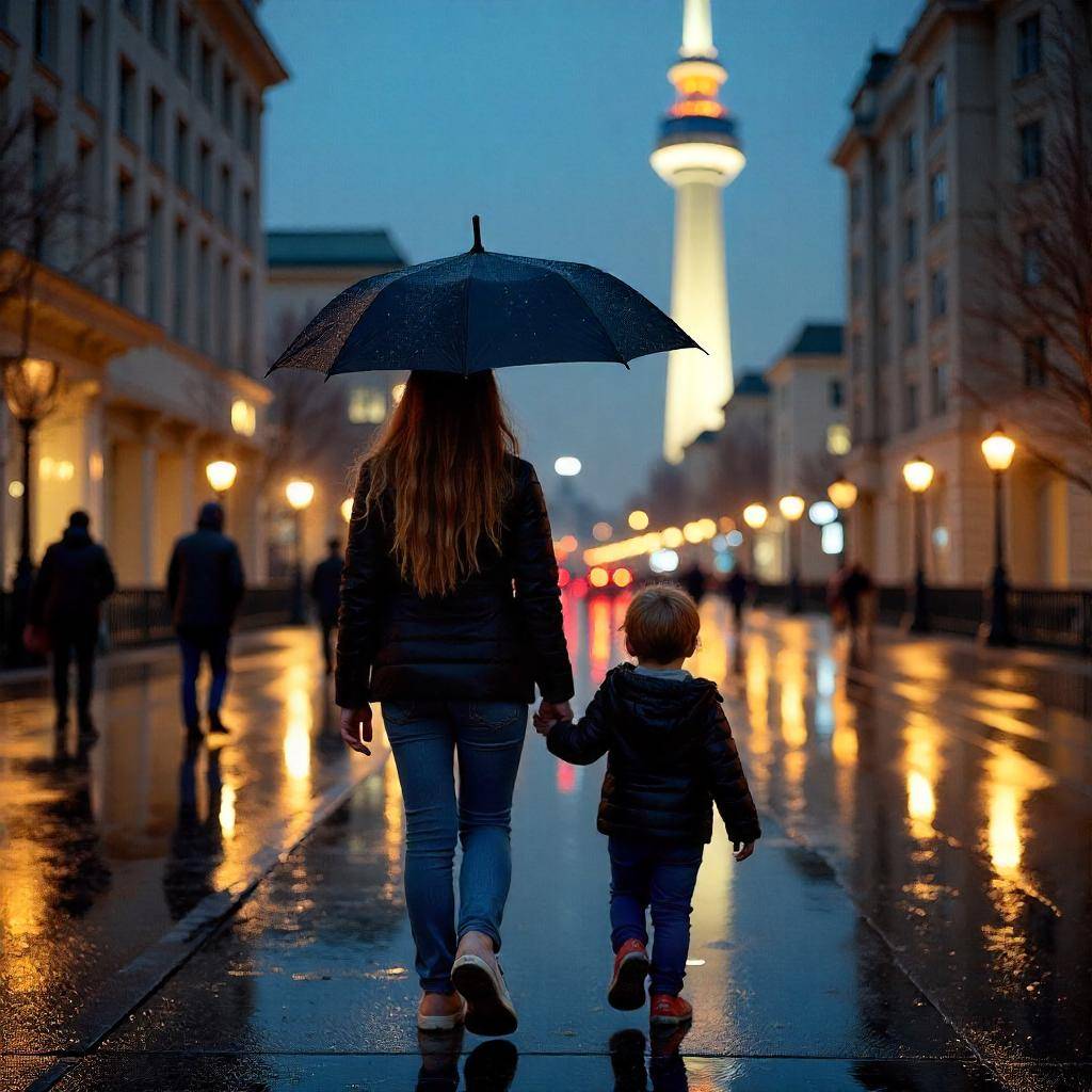 Rainy Day Date at Tokyo Skytree: Embrace the Cloudy Adventure