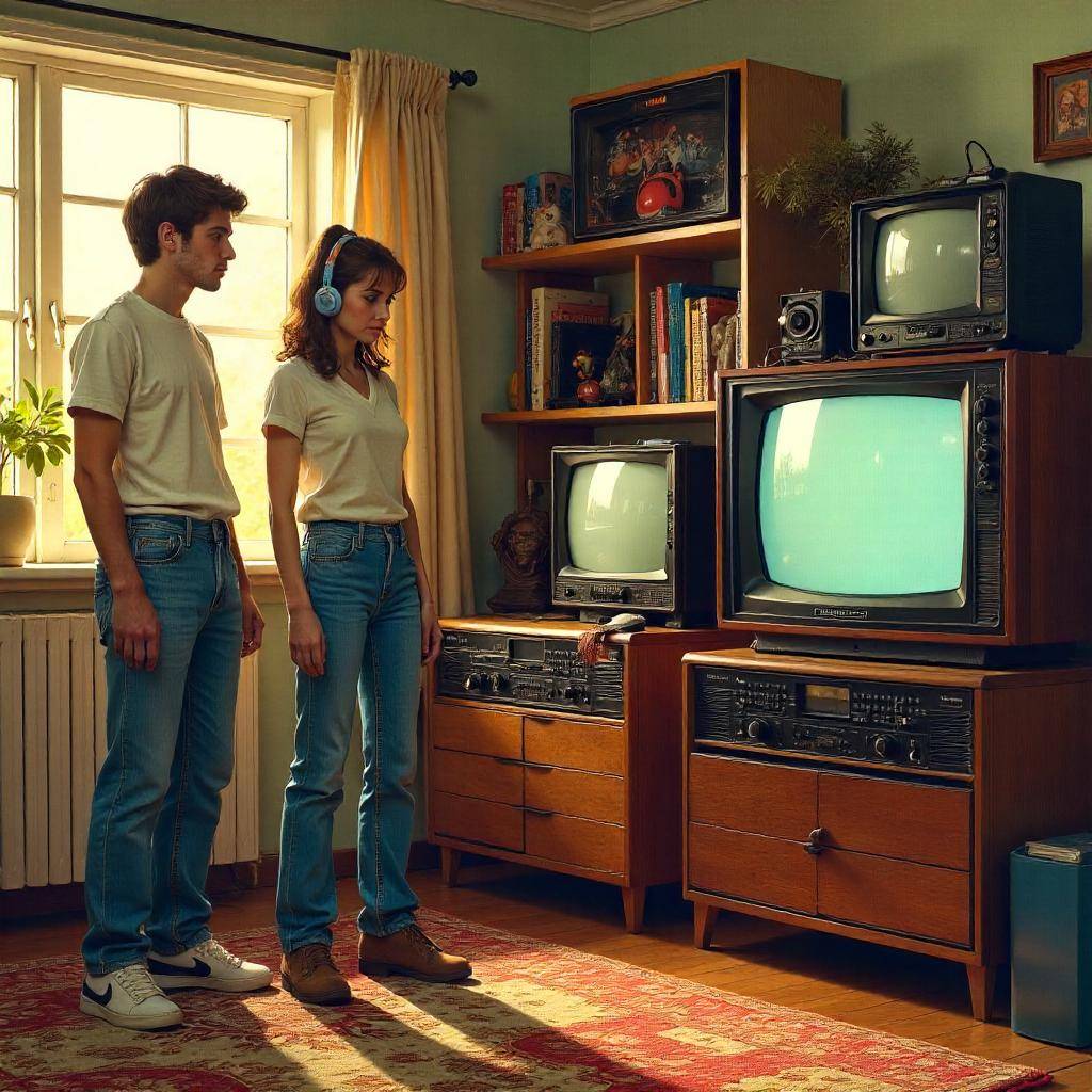 The Quirky Tradition of Hitting TVs in Classic Anime: A Nostalgic Look at Retro Technology