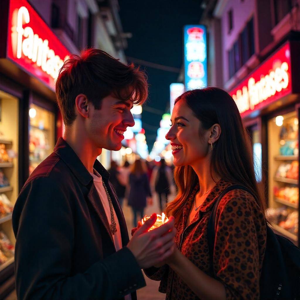 Discovering Shinsaibashi: A Night of Collectibles and Romance in Osaka