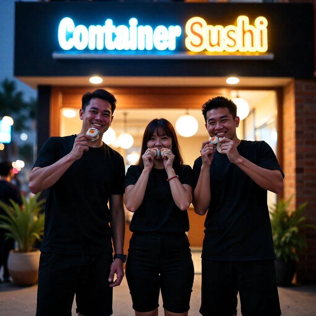 Late-Night Sushi Adventure at Kura Sushi: Dining Before Closing in Tokyo
