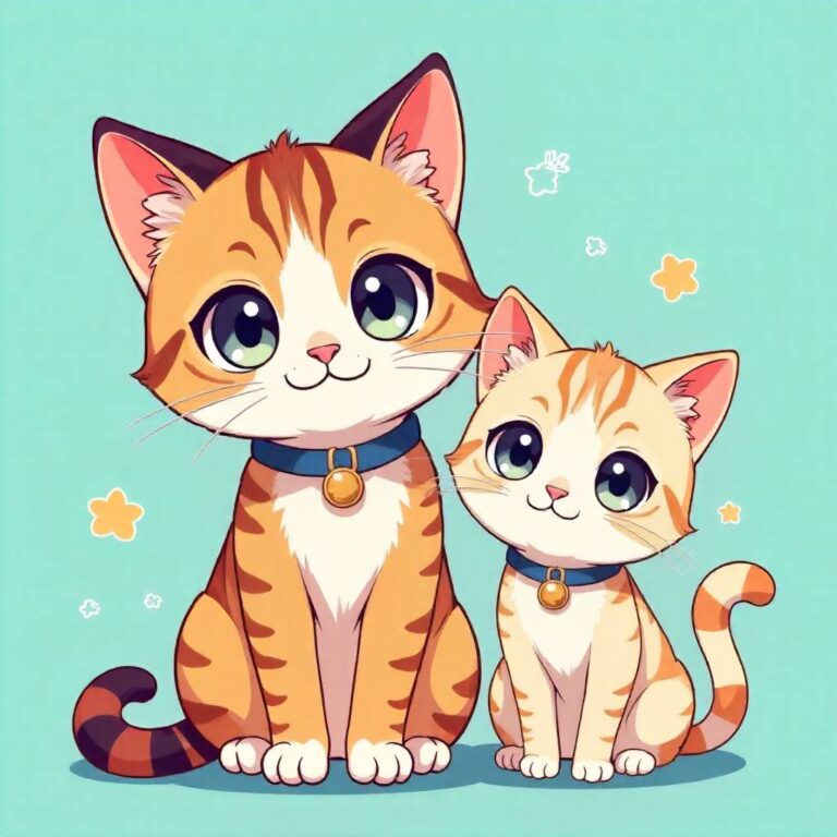 Nyanko-sensei vs. Nyarome: The Ultimate Showdown of Adorable Anime Cats