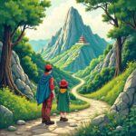 Scenic Walking Guide from Minase Shrine to Ishikiri Hachimangu Shrine in Japan