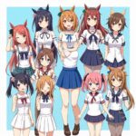 Top 10 Most Beautiful and Popular Racehorses Transformed into Uma Musume Characters