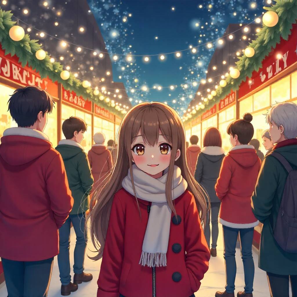 Experience the Magic of Christmas at Daimyo Garden City Market in Japan