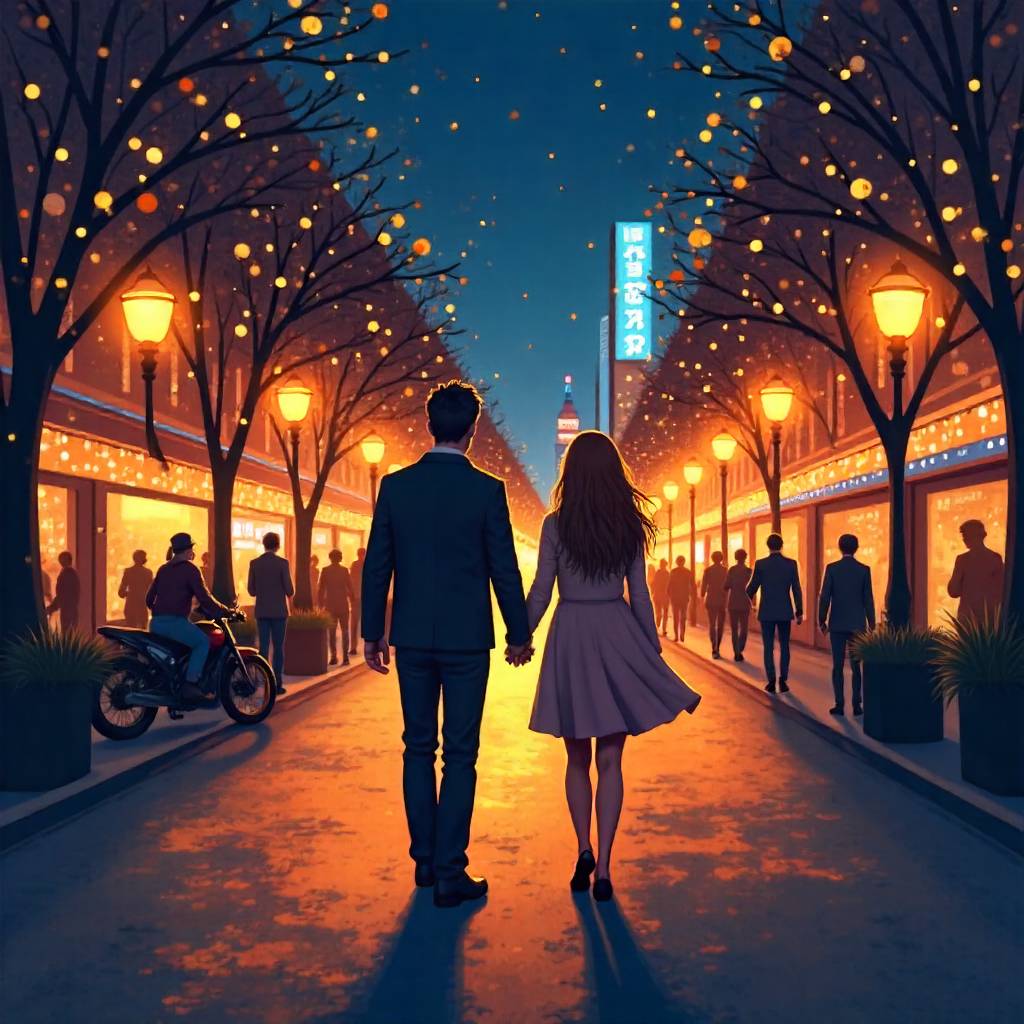Magical Holiday Illuminations in Shibuya: A Romantic Evening Guide