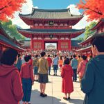 New Year's Day at Suzumushi Temple in Kyoto: A Guide to Crowds, Ceremonies, and Hidden Gems