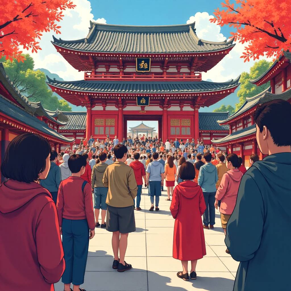 New Year's Day at Suzumushi Temple in Kyoto: A Guide to Crowds, Ceremonies, and Hidden Gems