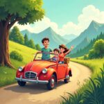 Scenic Road Trip from Katsuyama to Hakusan: A Family Adventure on National Routes 157 and 416